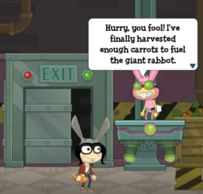 where to find the rabbit ears on poptropica